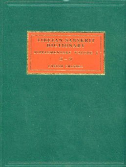 Beispielbild fr Tibetan-Sanskrit Dictionary; Vol. 6 zum Verkauf von Books From California