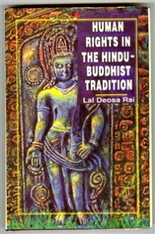 Stock image for HUMAN RIGHTS IN HINDU-BUDDHIST TRADITION for sale by Koster's Collectible Books