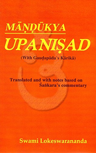 Beispielbild fr Mandukya Upanisad (With Gaudapada's Karika) zum Verkauf von GF Books, Inc.