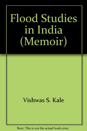 9788185867335: Flood Studies in India (Memoir)