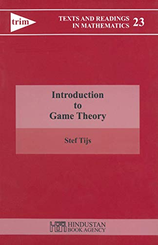 9788185931371: Introduction To Game Theory