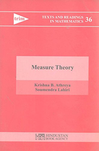 Beispielbild fr Measure Theory zum Verkauf von Majestic Books