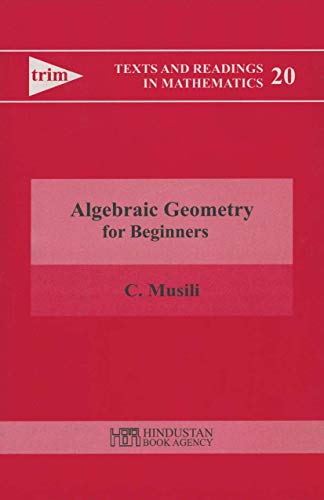 Stock image for Algebraic Geometry for Beginners for sale by Books Puddle