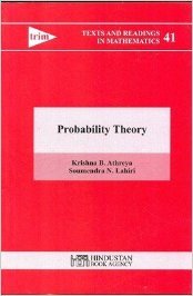 9788185931708: Probability Theory (Texts And Readings In Mathematics, Volume 41)