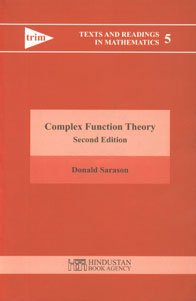 Stock image for Complex Function Theory, 2nd Edn (Texts And Readings In Mathematics 5) for sale by Books in my Basket