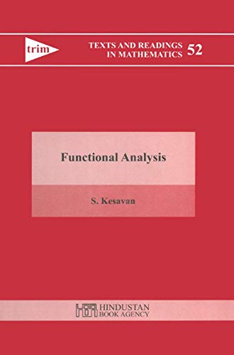9788185931876: Functional Analysis (Texts and Readings in Mathematics)