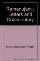 Stock image for Ramanujam: Letters and Commentary for sale by SELG Inc. Booksellers