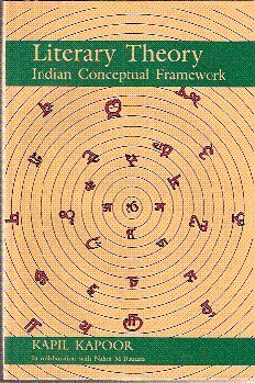 9788185938868: Literary theory: Indian conceptual framework