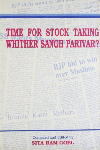 Imagen de archivo de Time For Stock Taking Whither Sangh Parivar? a la venta por cornacres
