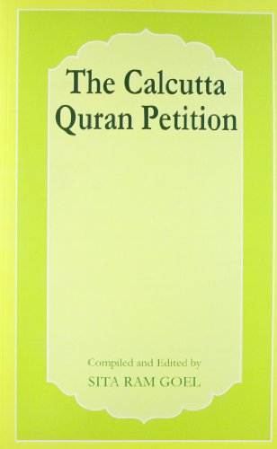 Imagen de archivo de The Calcutta Quran Petition a la venta por Books Puddle