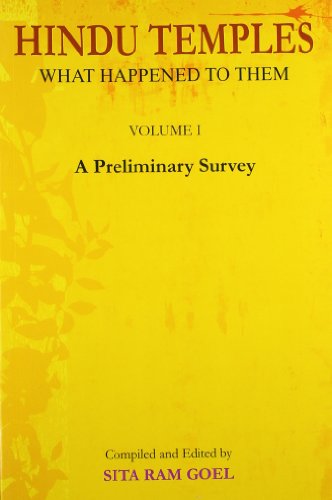 Imagen de archivo de Hindu temples: what happened to them, Vol.1: a preliminary survey, rev. and enl. ed., compl. and ed. by Sita Ram Goel a la venta por Books in my Basket