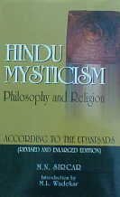 9788186050712: Hindu Mysticism Philosophy and Religion: According to the Upanishads
