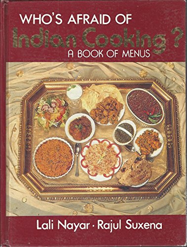 Imagen de archivo de Who's Afraid of Indian Cooking? : Book of Menus a la venta por Better World Books