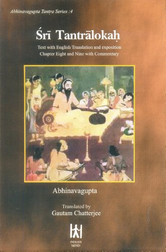 9788186117163: Sri Tantralokah: With English Translation and Exposition Chapter Eight and Nine with Commentary: No. 4 (Abhinavagupta Tantra, No. 4)