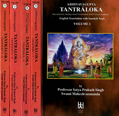 Stock image for Sri Tantraloka (Set of Five Volumes) for sale by Mispah books