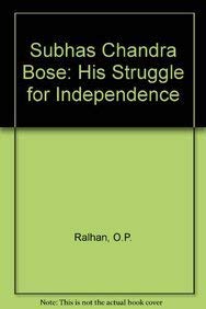 Stock image for Subhas Chandra Bose: His struggle for independence for sale by dsmbooks