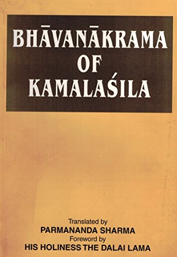 Beispielbild fr Bhavanakrama of Kamalasila zum Verkauf von Books in my Basket