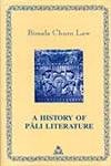 9788186569184: A History of Pali Literature