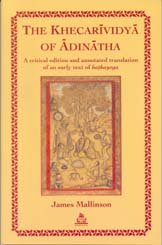 Stock image for The Khecharividya of Adinatha for sale by dsmbooks