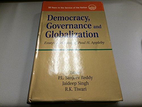 Imagen de archivo de Democracy, Governance and Globalization a la venta por dsmbooks