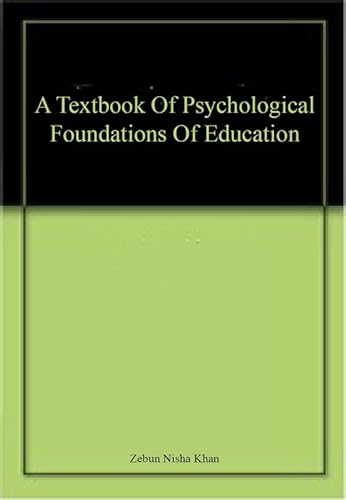Stock image for Text Book Of Psychological Foundation Of Education for sale by Books Puddle