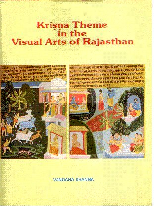 Beispielbild fr Krishna Krishna Theme in the visual arts of Rajasthan zum Verkauf von Akshara Books