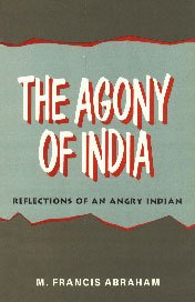 Beispielbild fr The Agony of India zum Verkauf von Books Puddle