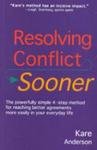 Resolving Conflict Sooner (9788186852750) by Kate Anderson