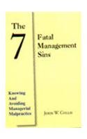 9788186982402: The 7 Fatal Management Sins