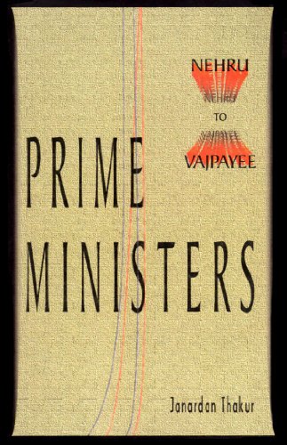 9788186982723: Prime Ministers: Nehru to Vajpayee