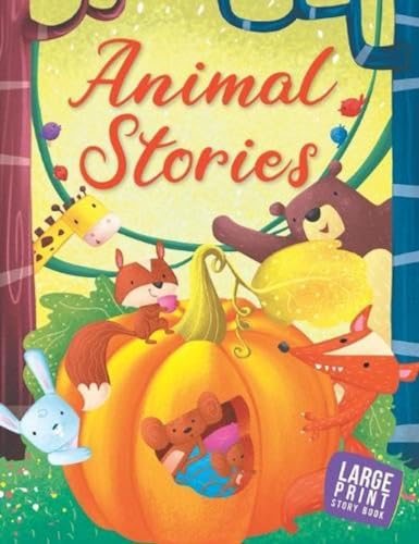 Large Print: Animal Stories Large Print (9788187107811) by Om Books Editorial Team