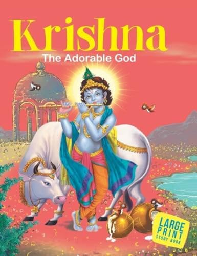 9788187108313: Krishna The Adorable God: Large Print