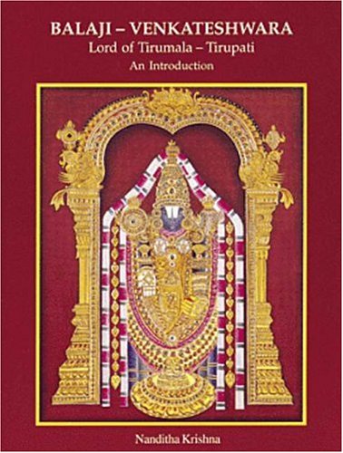 Stock image for Balaji-Venkateshwara, Lord of Tirumala-Tirupati, a for sale by N. Fagin Books