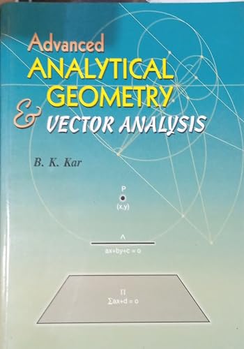 9788187134077: Advanced Analytical Geometry & Vector Analysis