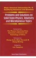 9788187169208: Problems And Solutions On Solid State Physics, Relativity And Miscellaneous Topics