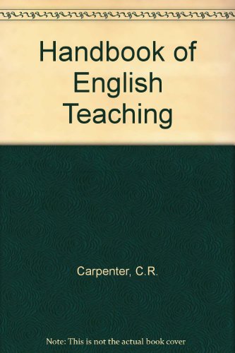 Beispielbild fr Handbook of English Teaching zum Verkauf von Books Puddle