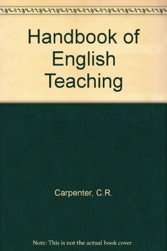 Stock image for Handbook of English Teaching for sale by Books Puddle