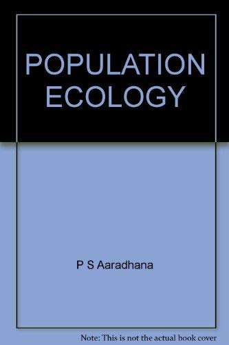 Stock image for Population Ecology for sale by Books Puddle