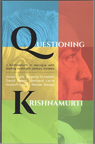 Imagen de archivo de Questioning Krishnamurti a la venta por Books Puddle