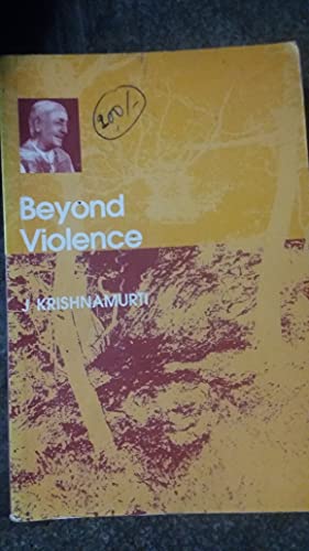 Beispielbild fr Beyond Violence zum Verkauf von Wonder Book