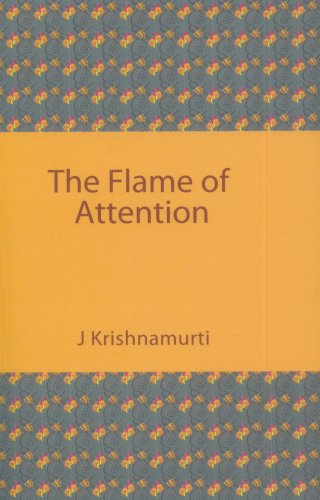 Stock image for The Flame of Attention for sale by Books Puddle