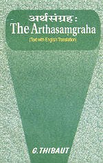 Stock image for The Arthasangrahah for sale by Books Puddle