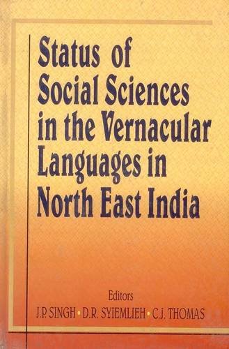 Imagen de archivo de Status of Social Sciences in the Vernacular Languages in North East India a la venta por Books Puddle