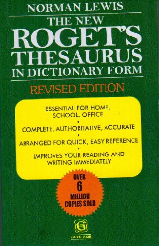 Stock image for The New Roget's Thesaurus in Dictionary Form for sale by Majestic Books