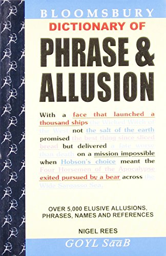 Stock image for Dictionary of Phrase and Allusion for sale by Majestic Books