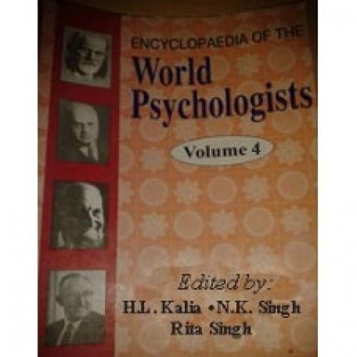 Stock image for Encyclopaedia of the World Psychologists 4 Vols. Set for sale by Books in my Basket