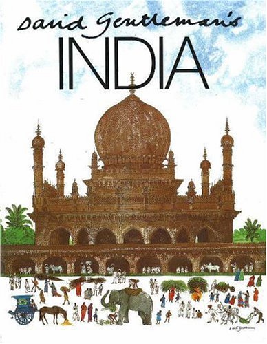 9788187943716: David Gentleman's India