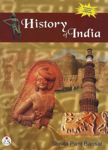 Beispielbild fr History of India -- Book and CD-ROM zum Verkauf von AwesomeBooks