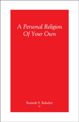 Beispielbild fr A Personal Religion of Your Own zum Verkauf von Books Puddle