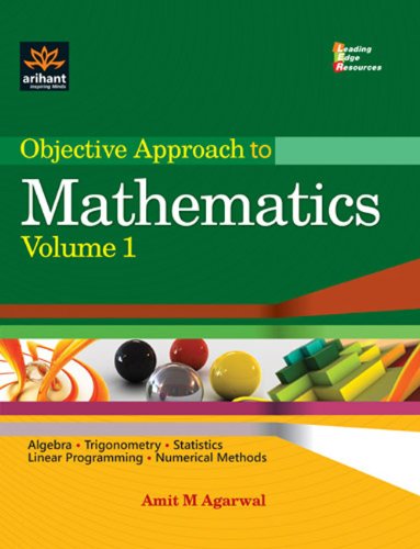 9788188222551: Objective Approach to Mathematics –Vol 1